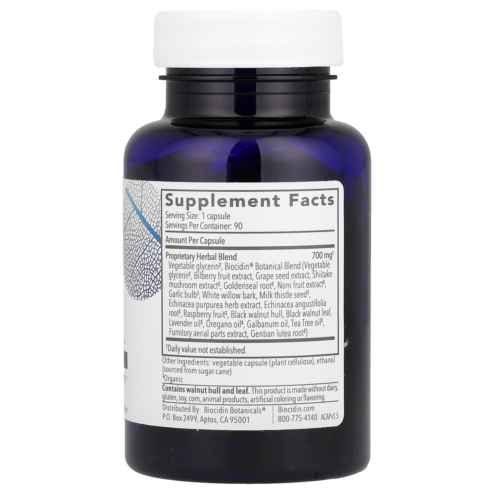 Biocidin Botanicals, Biocidin®, Broad-Spectrum Liquid Capsules, 90 Capsules