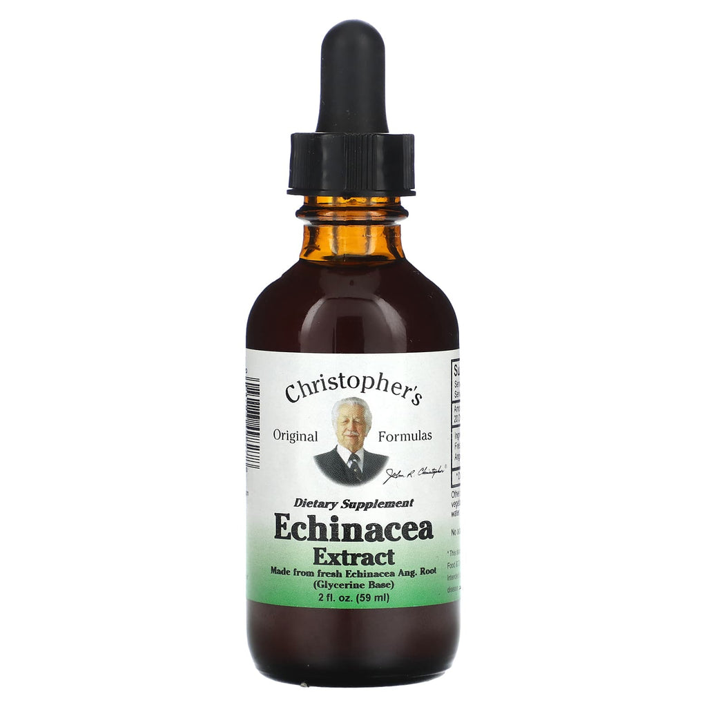 Christopher's Original Formulas, Echinacea Extract, Glycerine Base, 2 fl oz (59 ml)
