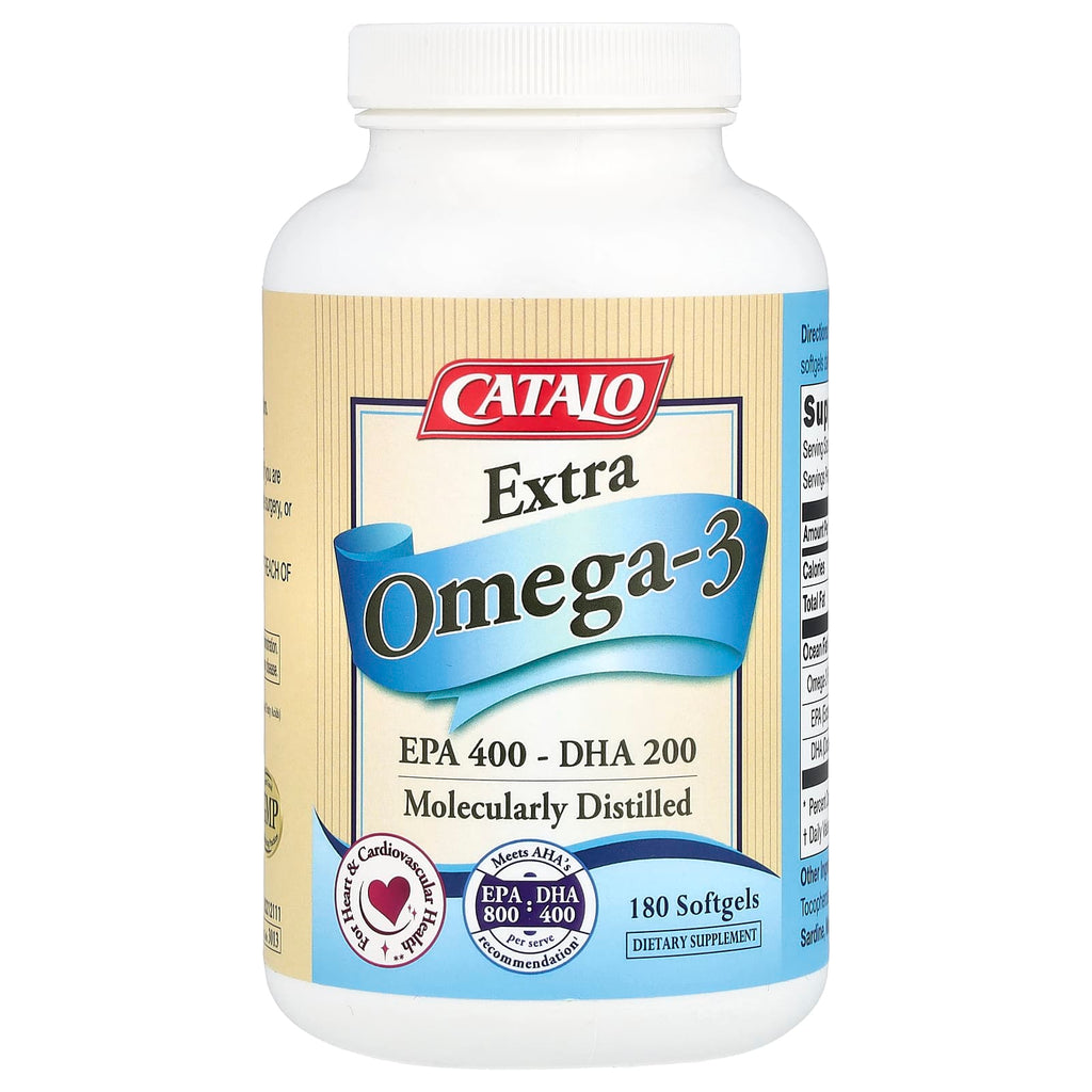 CATALO, Extra Omega-3 , 180 Softgels