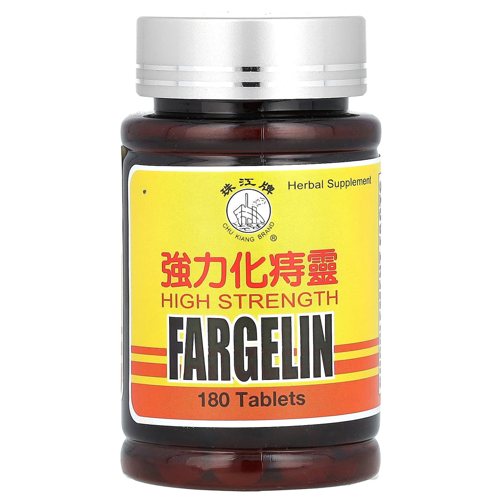 Chu Kiang Brand, Fargelin, High Strength, 180 Tablets