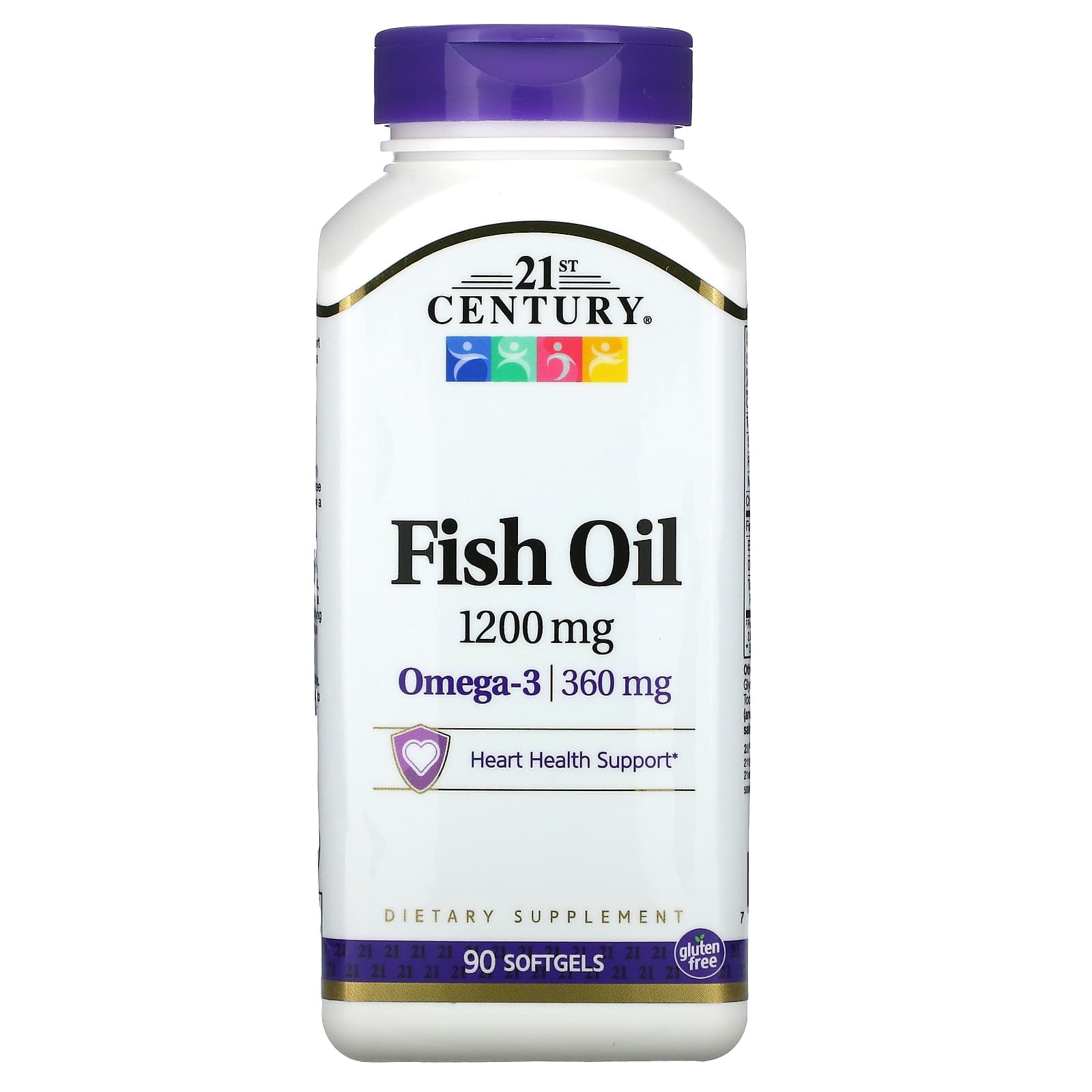 21st Century, Fish Oil, 1,200 mg, 90 Softgels