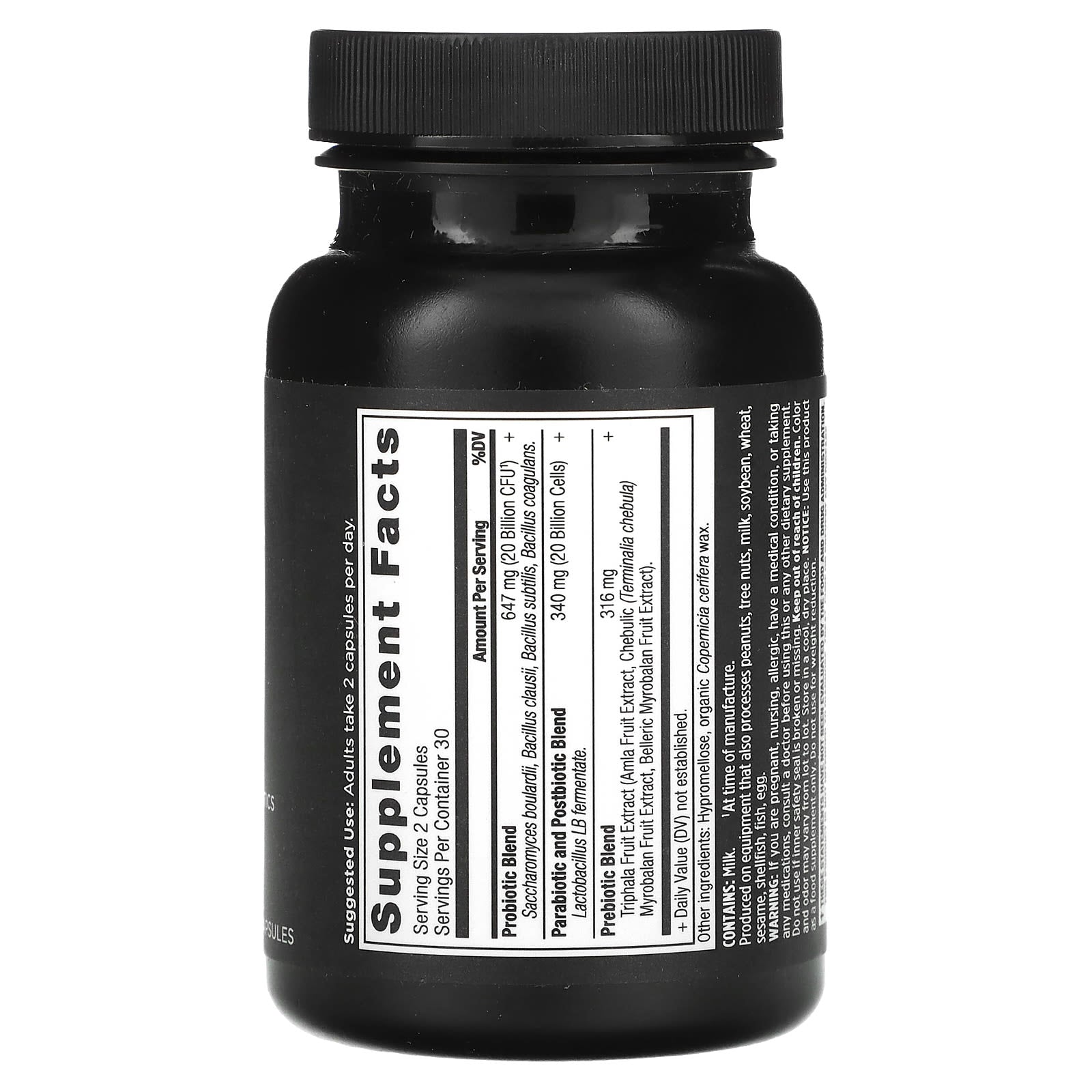 Ancient Nutrition, SBO Probiotics Trinity, 60 Capsules