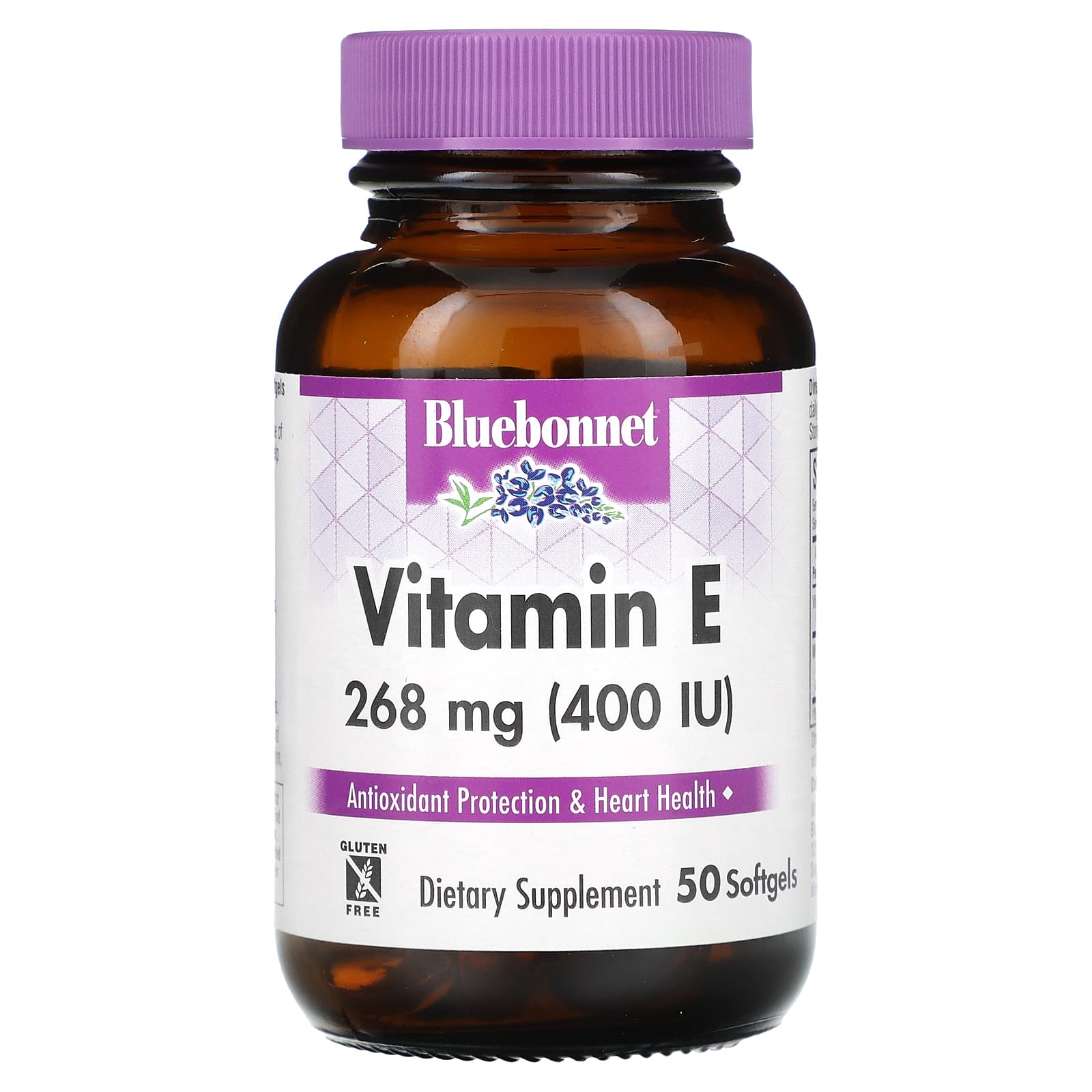 Bluebonnet Nutrition, Vitamin E, 50 Softgels