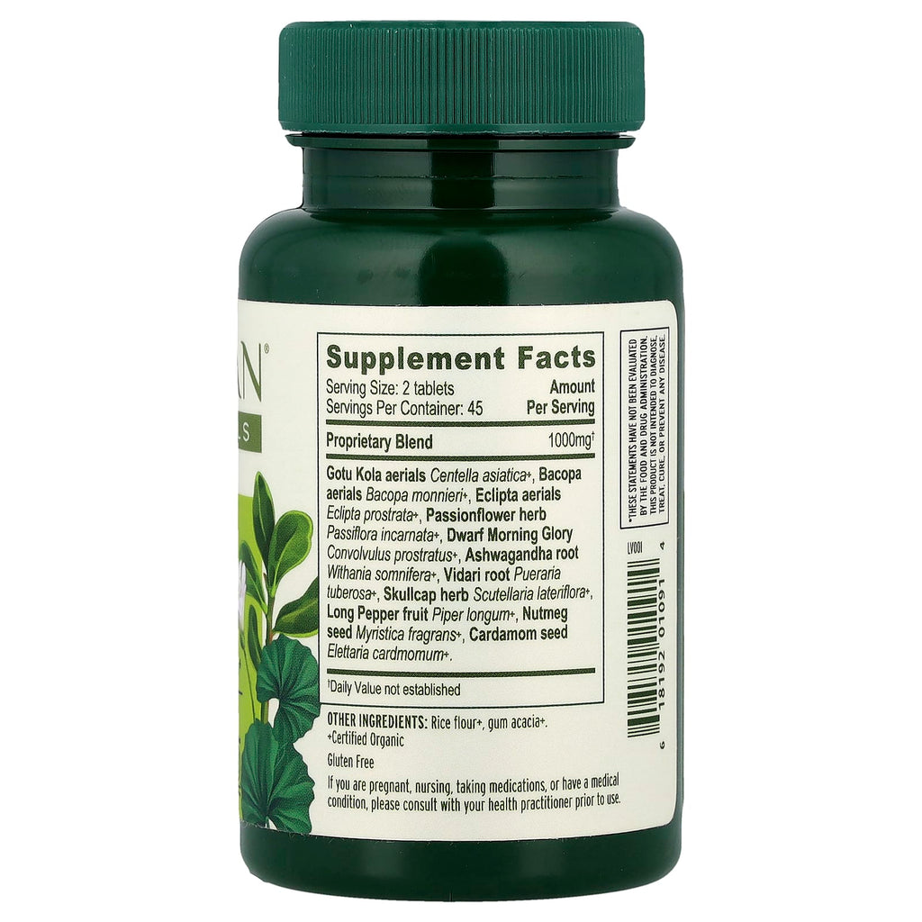 Banyan Botanicals, Mental Clarity™, 90 Tablets