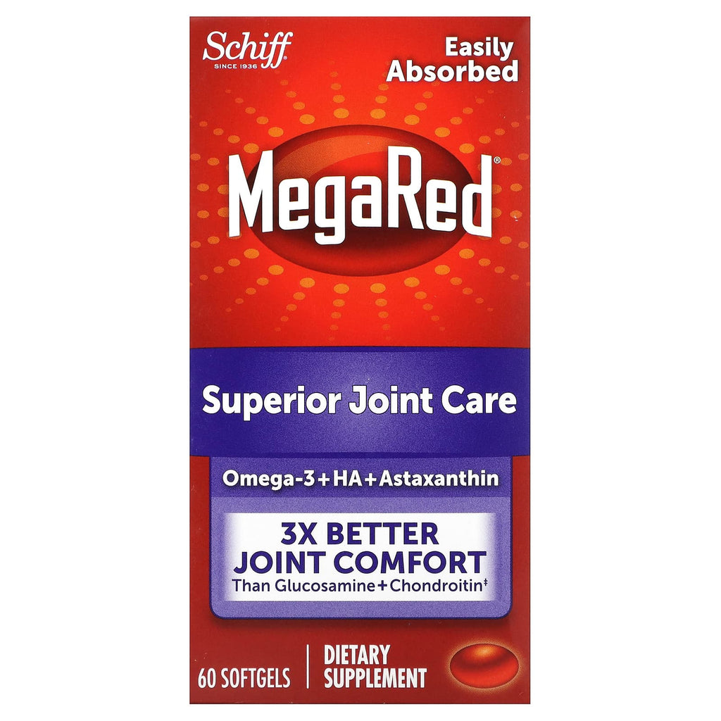 Schiff, MegaRed, Superior Joint Care, 60 Softgels