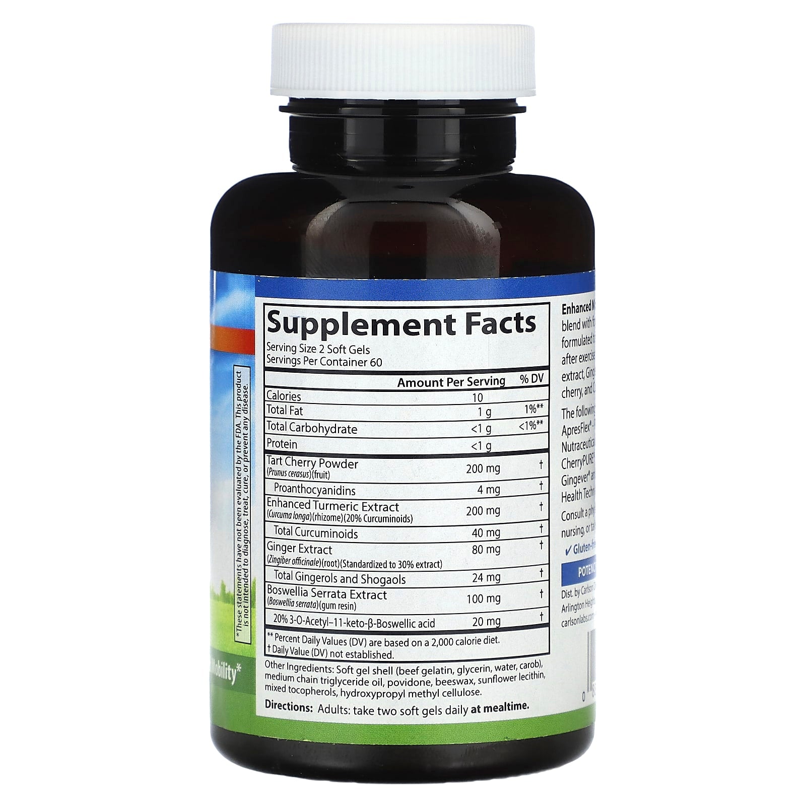 Carlson, Enhanced Mobility, 120 Soft Gels