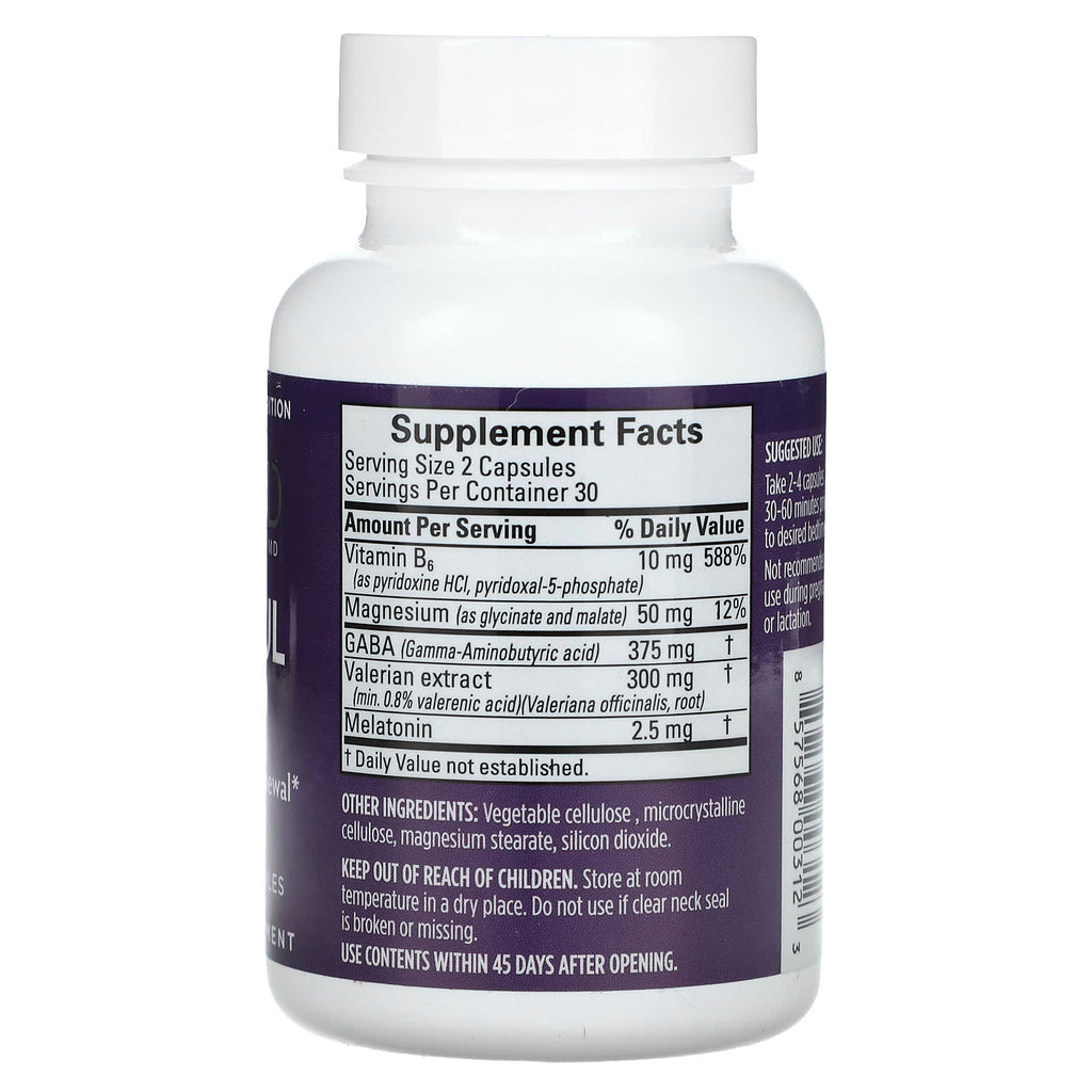 BrainMD, Restful Sleep, 60 Vegan Capsules