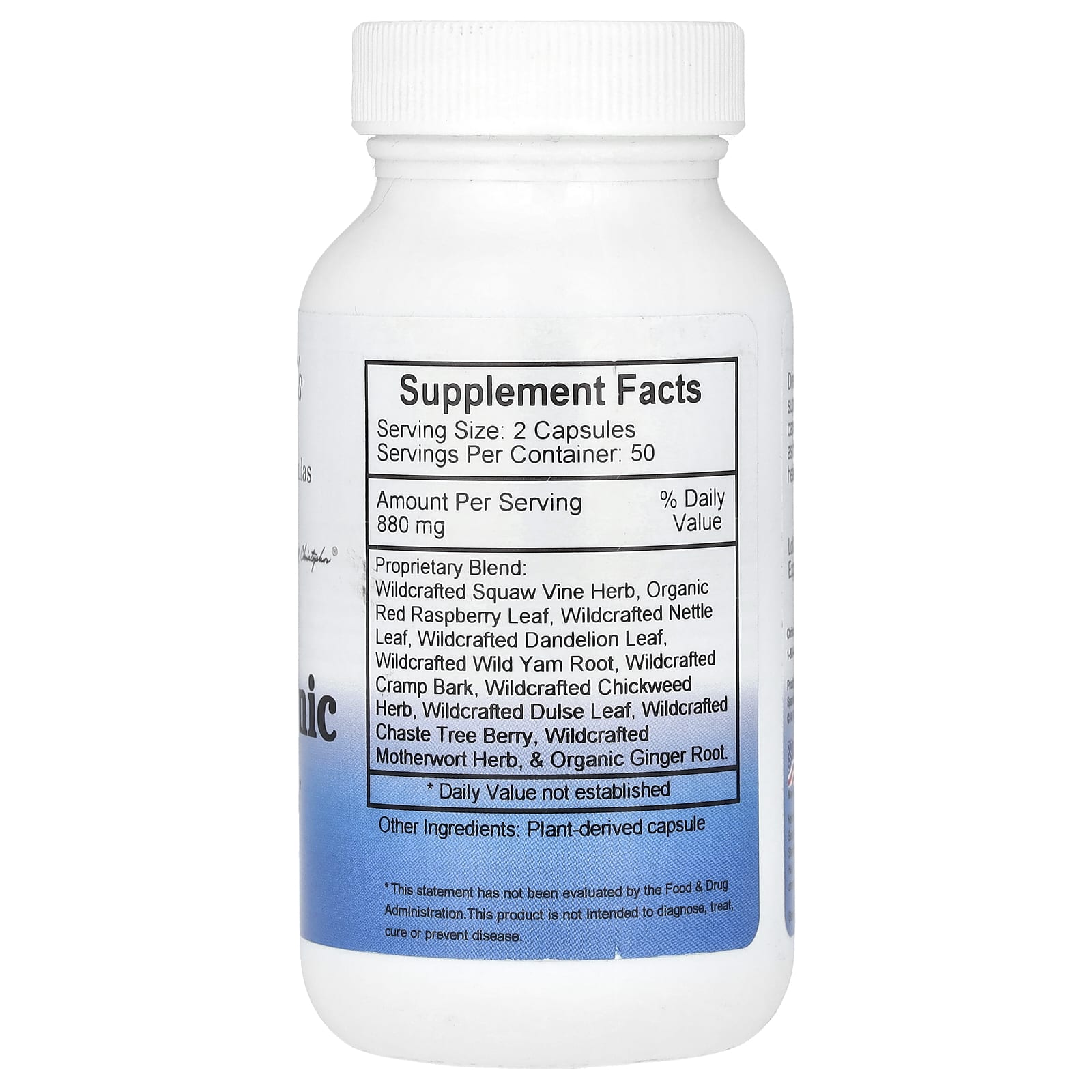 Christopher's Original Formulas, Female Tonic Formula, 440 mg, 100 Vegetarian Caps