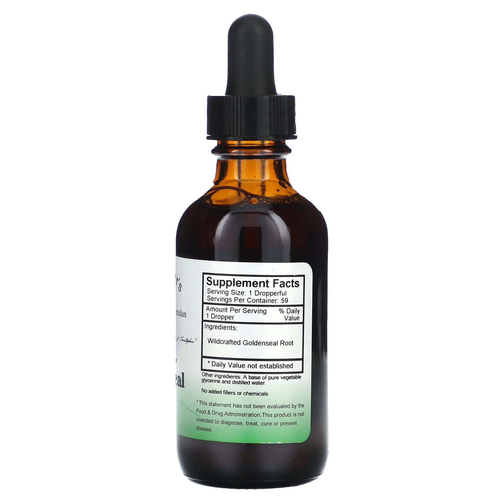 Christopher's Original Formulas, Goldenseal Root Extract, 2 fl oz (59 ml)
