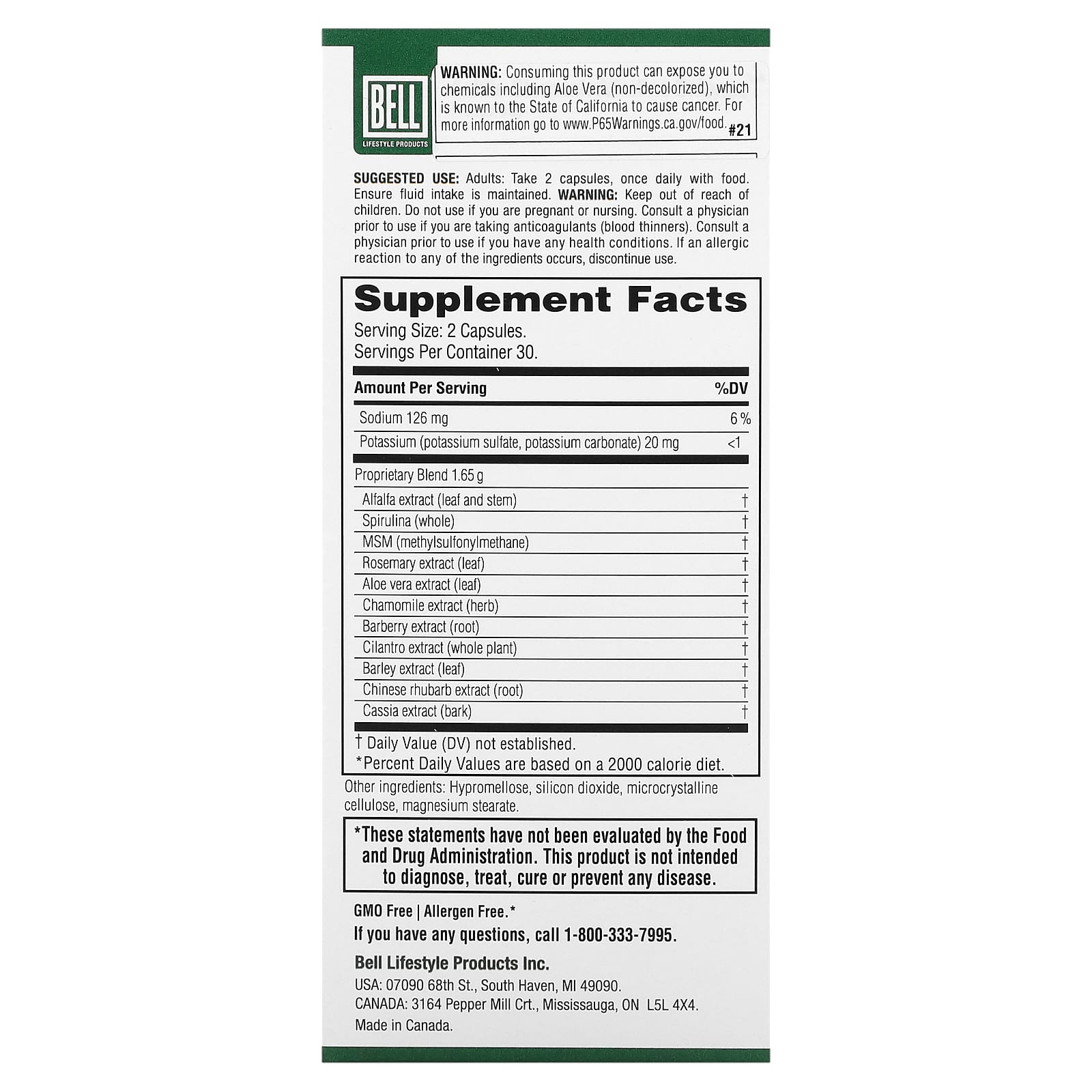 Bell Lifestyle, Acidic Stomach Alkaline Balance, 60 Veggie Capsules