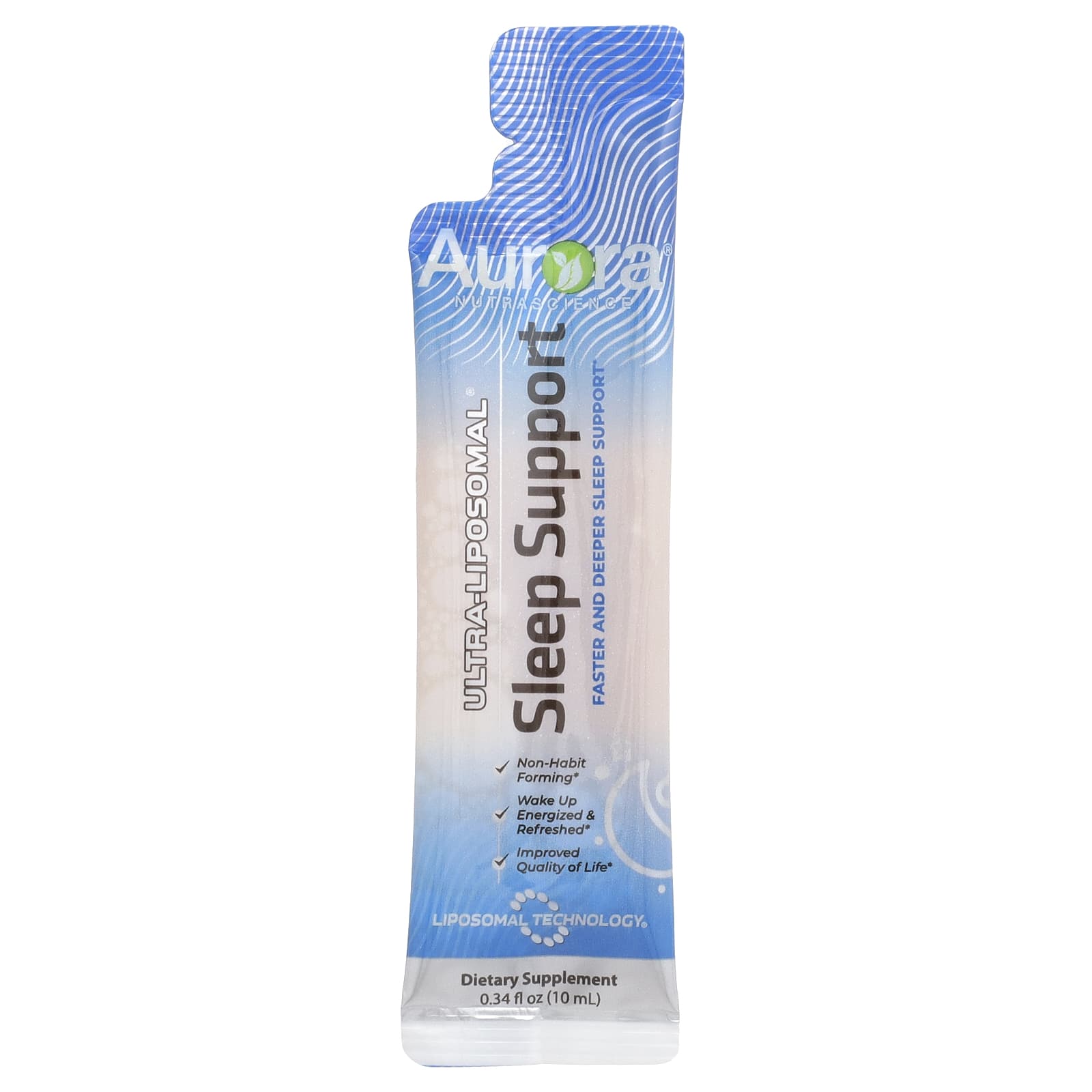 Aurora Nutrascience, Ultra-Liposomal®, Sleep Support, 30 Packets, 0.34 fl oz (10 ml) Each
