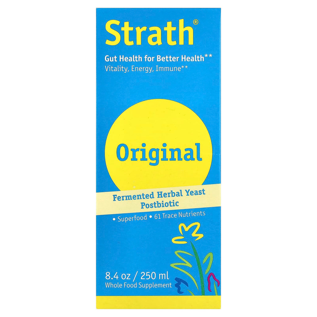Bio-Strath, Original, Fermented Herbal Yeast Postbiotic, 8.4 oz (250 ml)