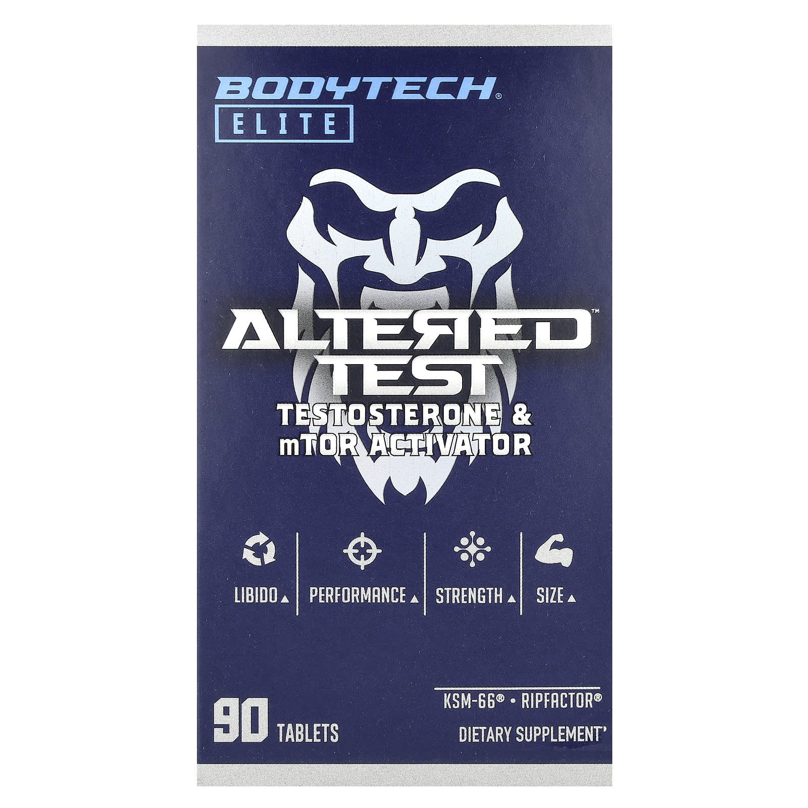 BodyTech, Altered™ Test, Testosterone & mTor Activator, 90 Tablets