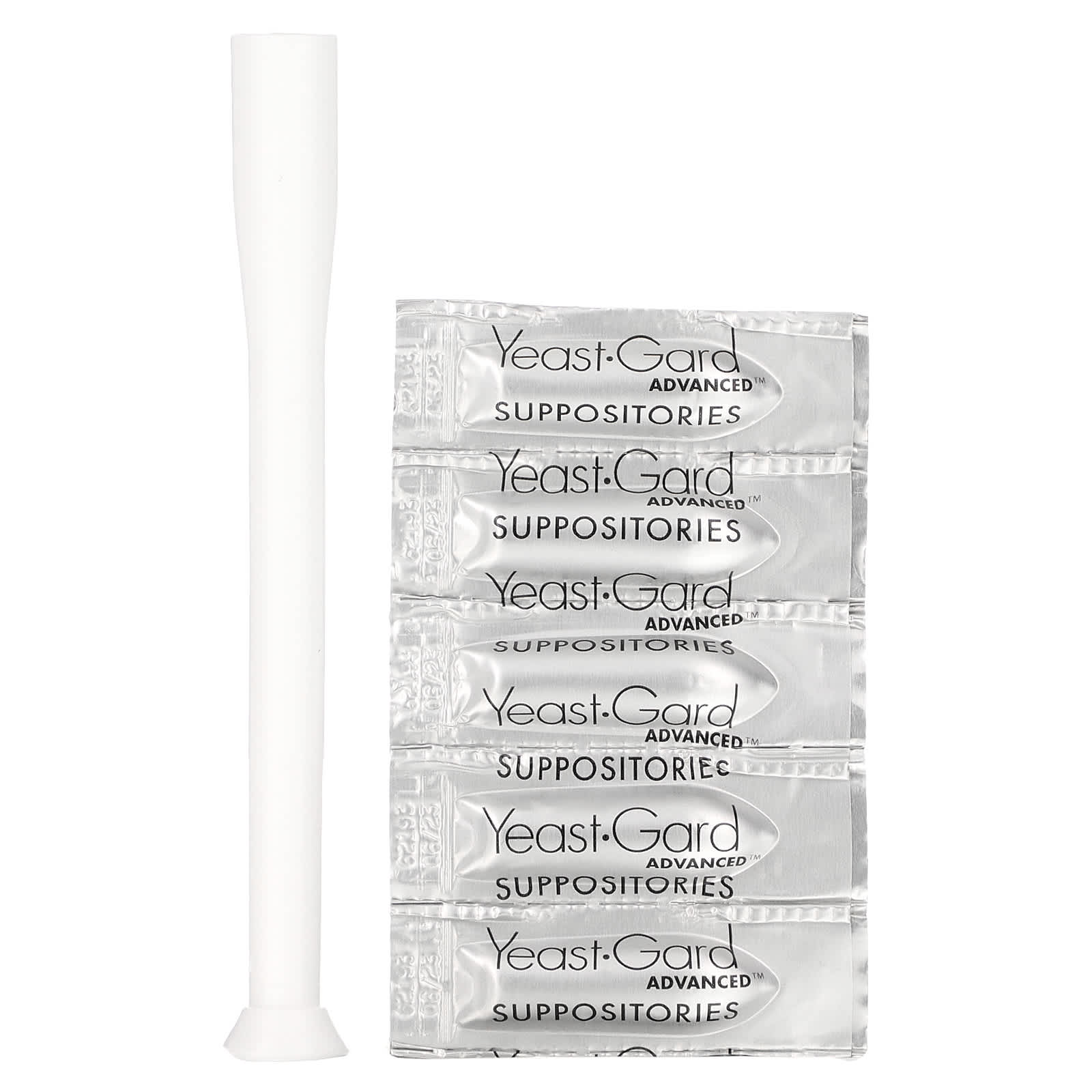 YeastGard Advanced, Yeast Gard Suppositories, 10 Suppositories 