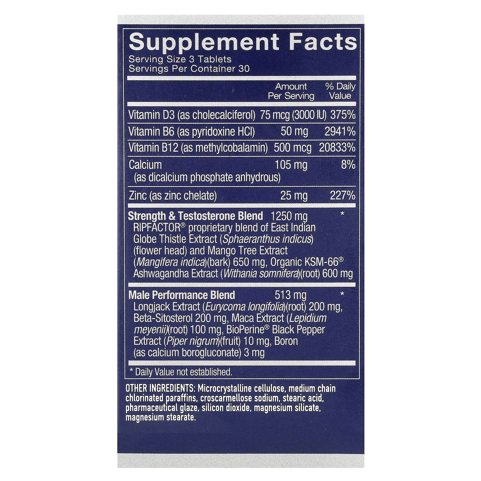 BodyTech, Altered™ Test, Testosterone & mTor Activator, 90 Tablets