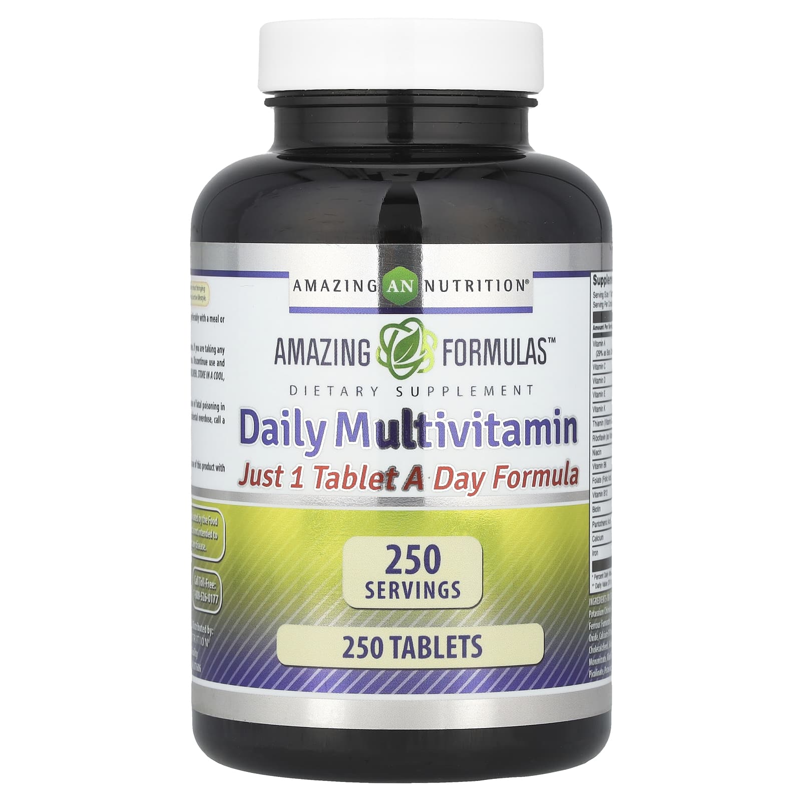 Amazing Nutrition, Daily Multivitamin, 250 Tablets