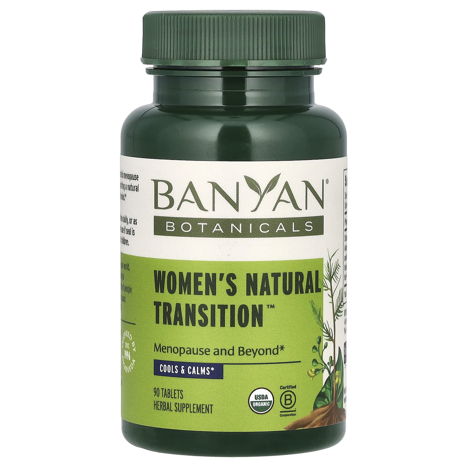 Banyan Botanicals, Women's Natural Transition, 90 Tablets