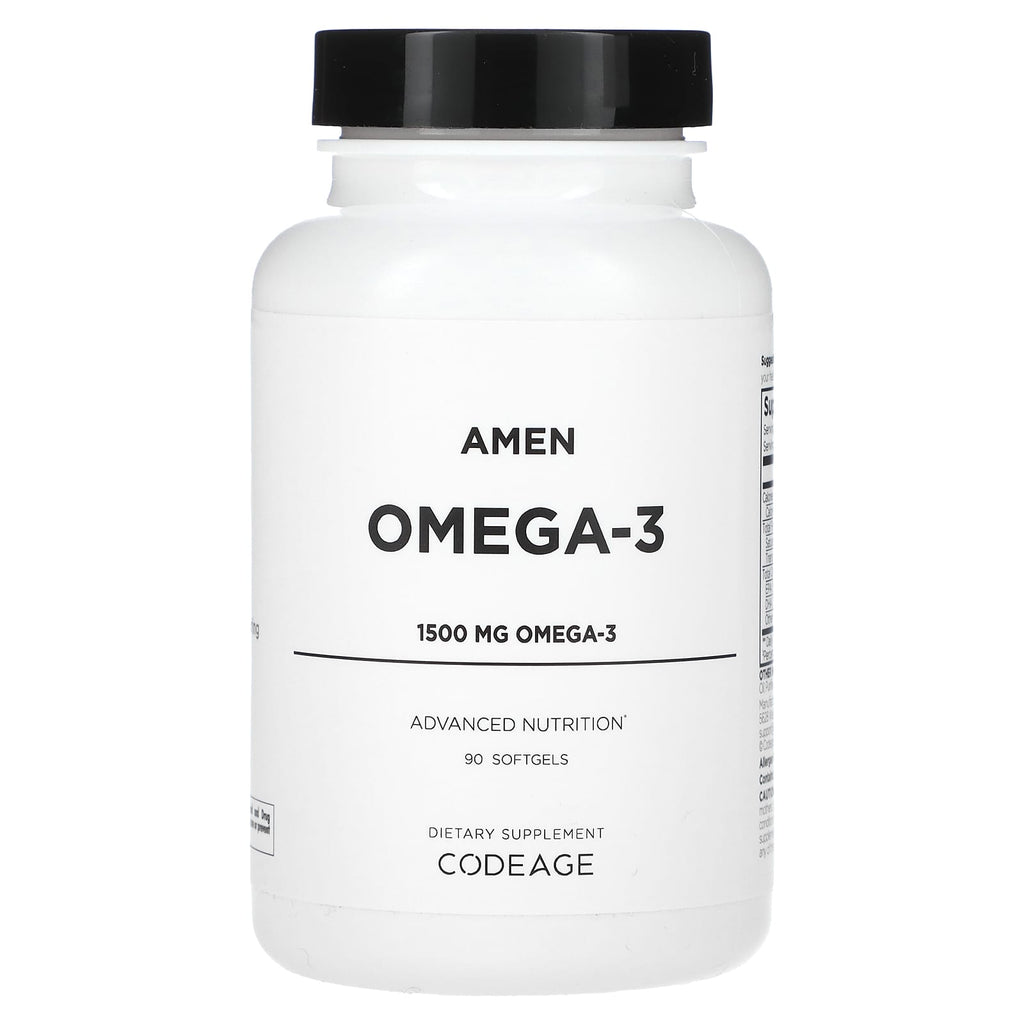 Codeage, Amen, Omega-3, 90 Softgels (750 mg per Soft Gel)