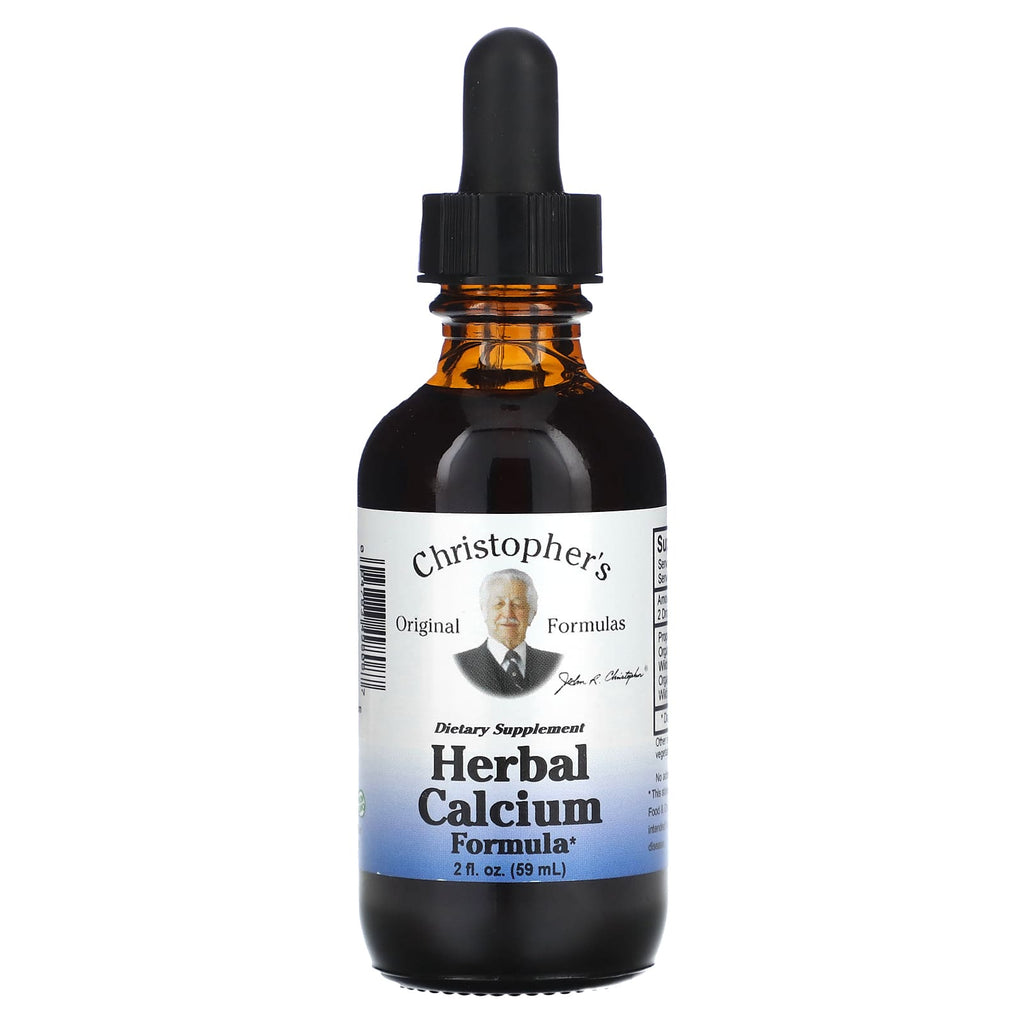 Christopher's Original Formulas, Herbal Calcium Formula, 2 fl oz (59 ml)