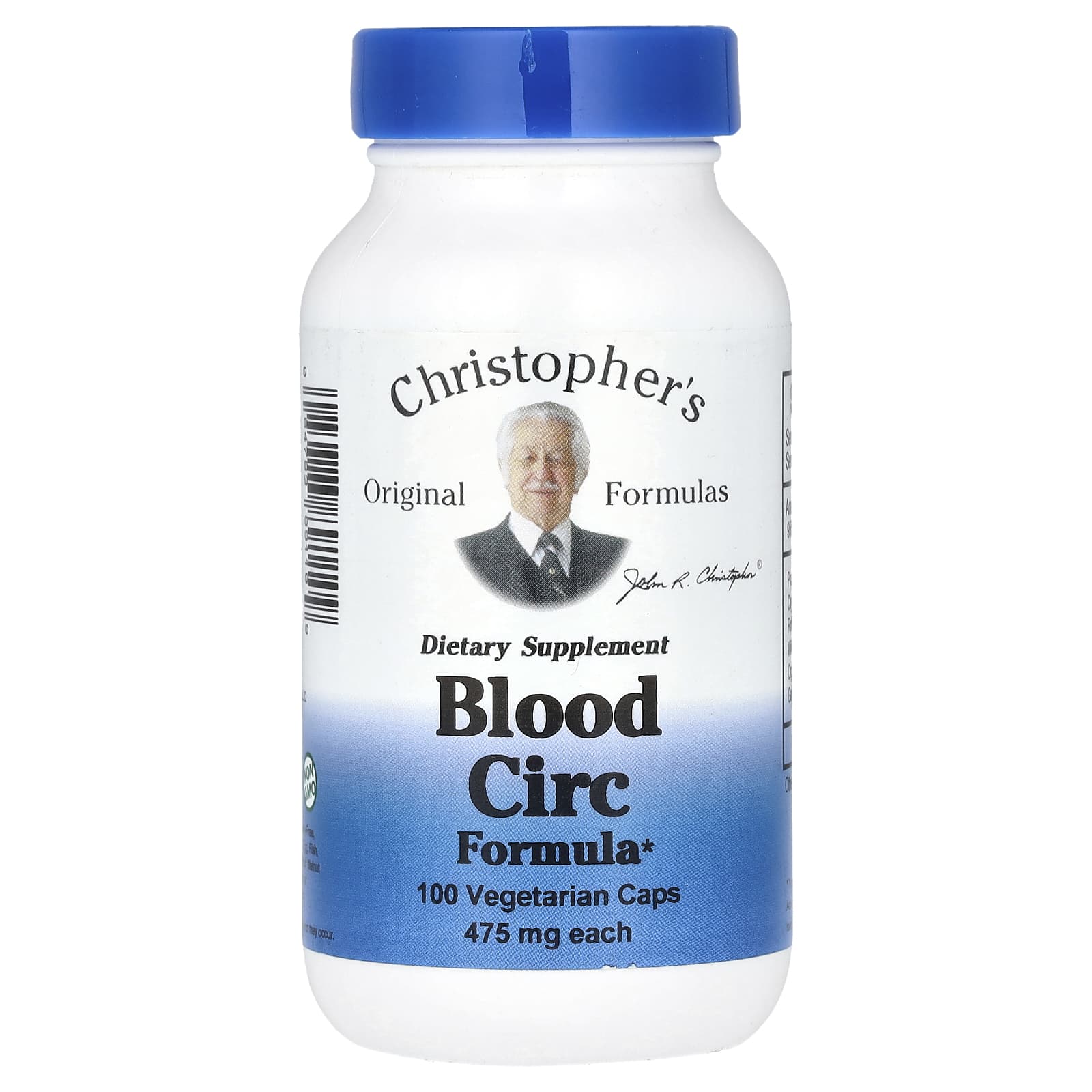 Christopher's Original Formulas, Blood Circ Formula, 100 Vegetarian Caps