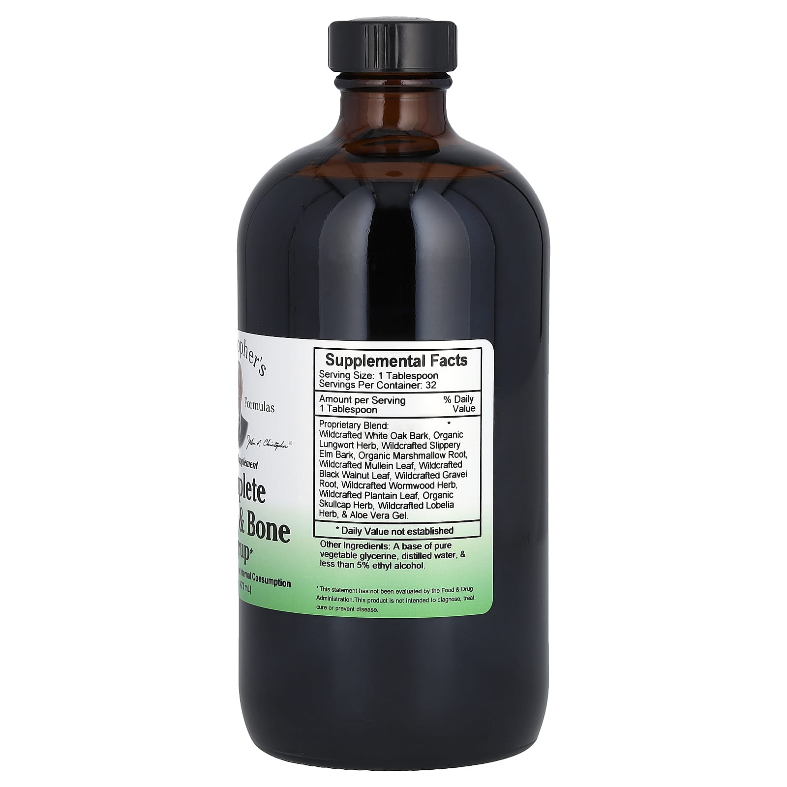 Christopher's Original Formulas, Complete Tissue & Bone Syrup, 16 fl oz (473 ml)