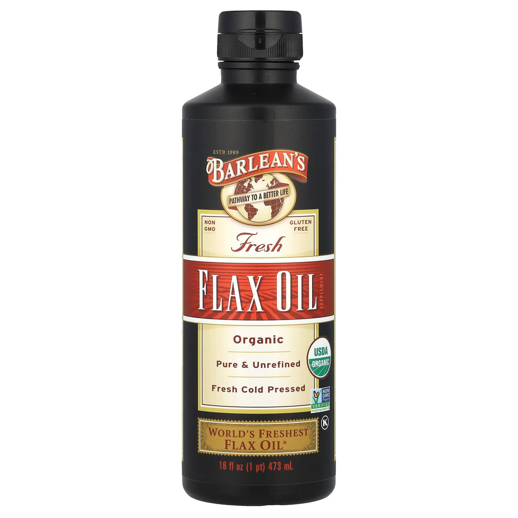 Barlean's, Organic Flax Oil, 16 fl oz (473 ml)