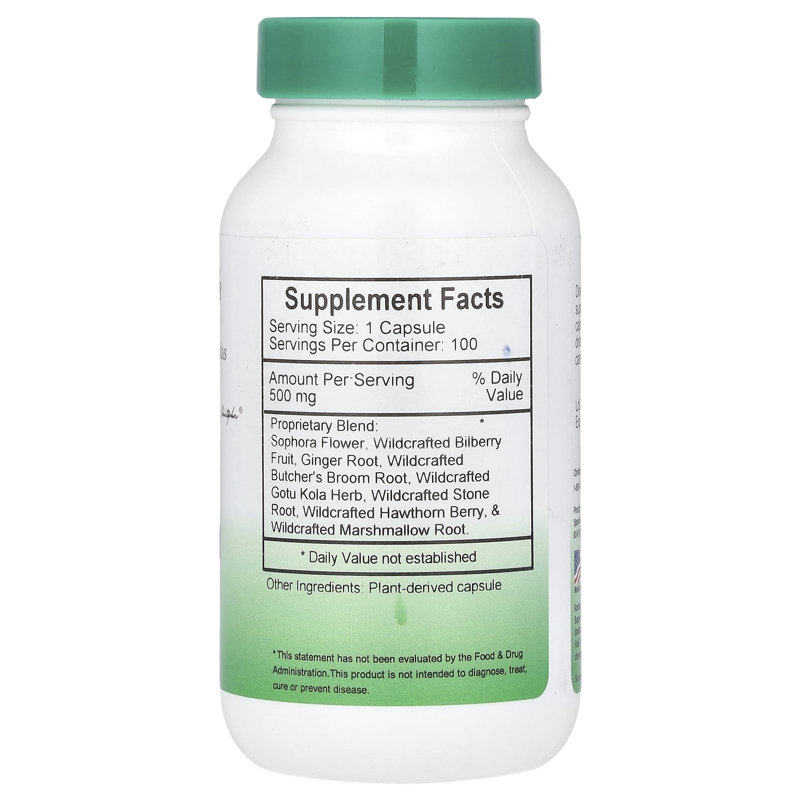 Christopher's Original Formulas, V-Vein Formula, 100 Vegetarian Caps