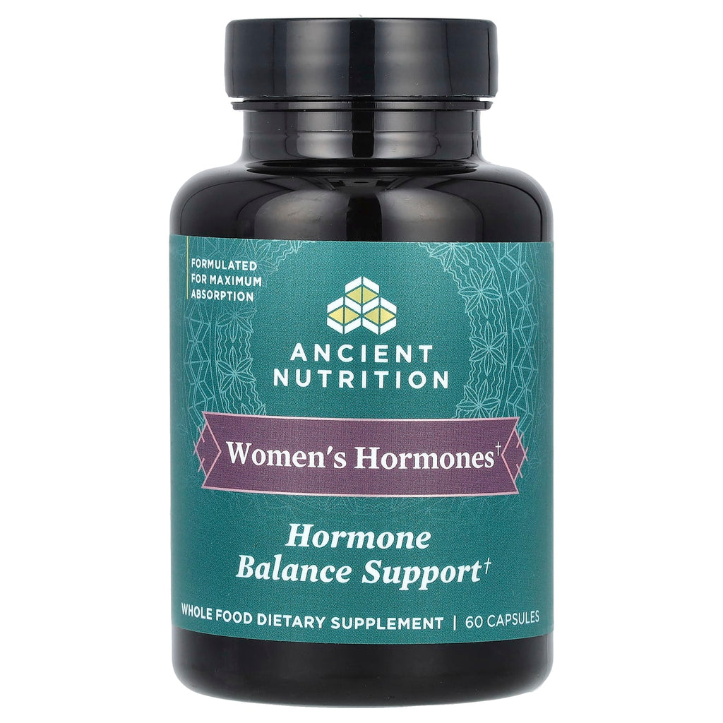 Ancient Nutrition, Women's Hormones, Hormone Balance Support, 60 Capsules