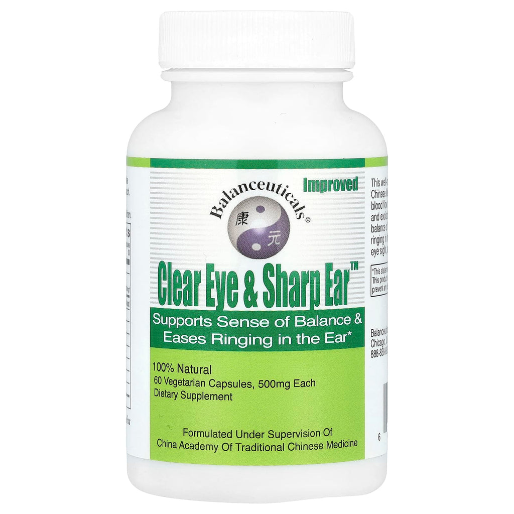 Balanceuticals, Clear Eye & Sharp Ear™, 60 Vegetarian Capsules