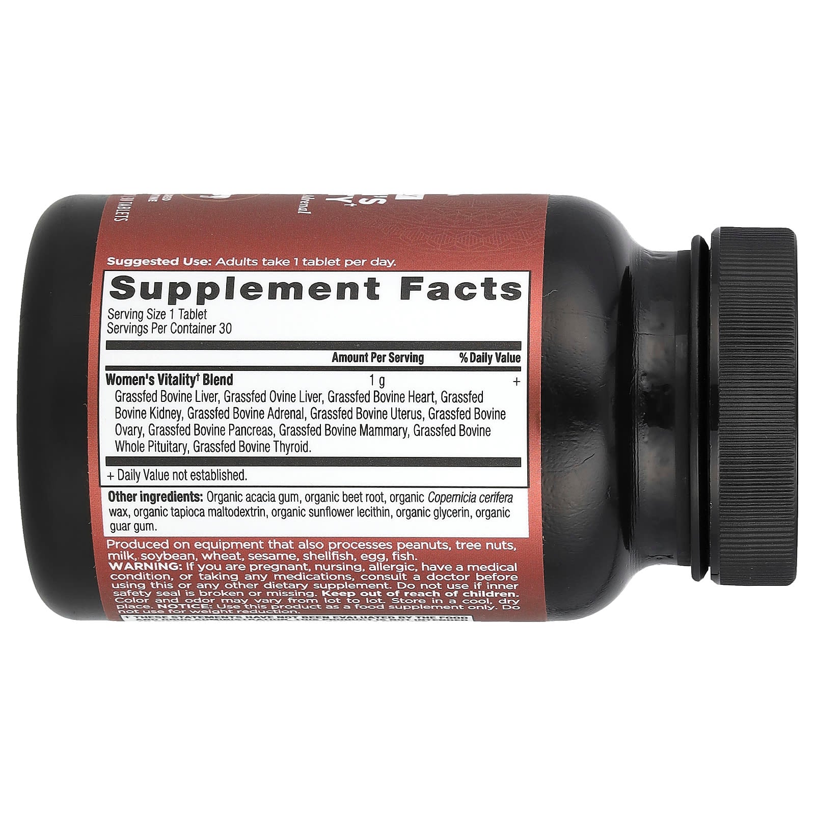 Ancient Nutrition, Once Daily Women's Vitality, 30 Tablets