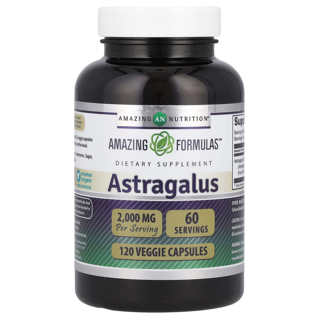 Amazing Nutrition, Astragalus, 120 Veggie Capsules (1,000 mg per Capsule)