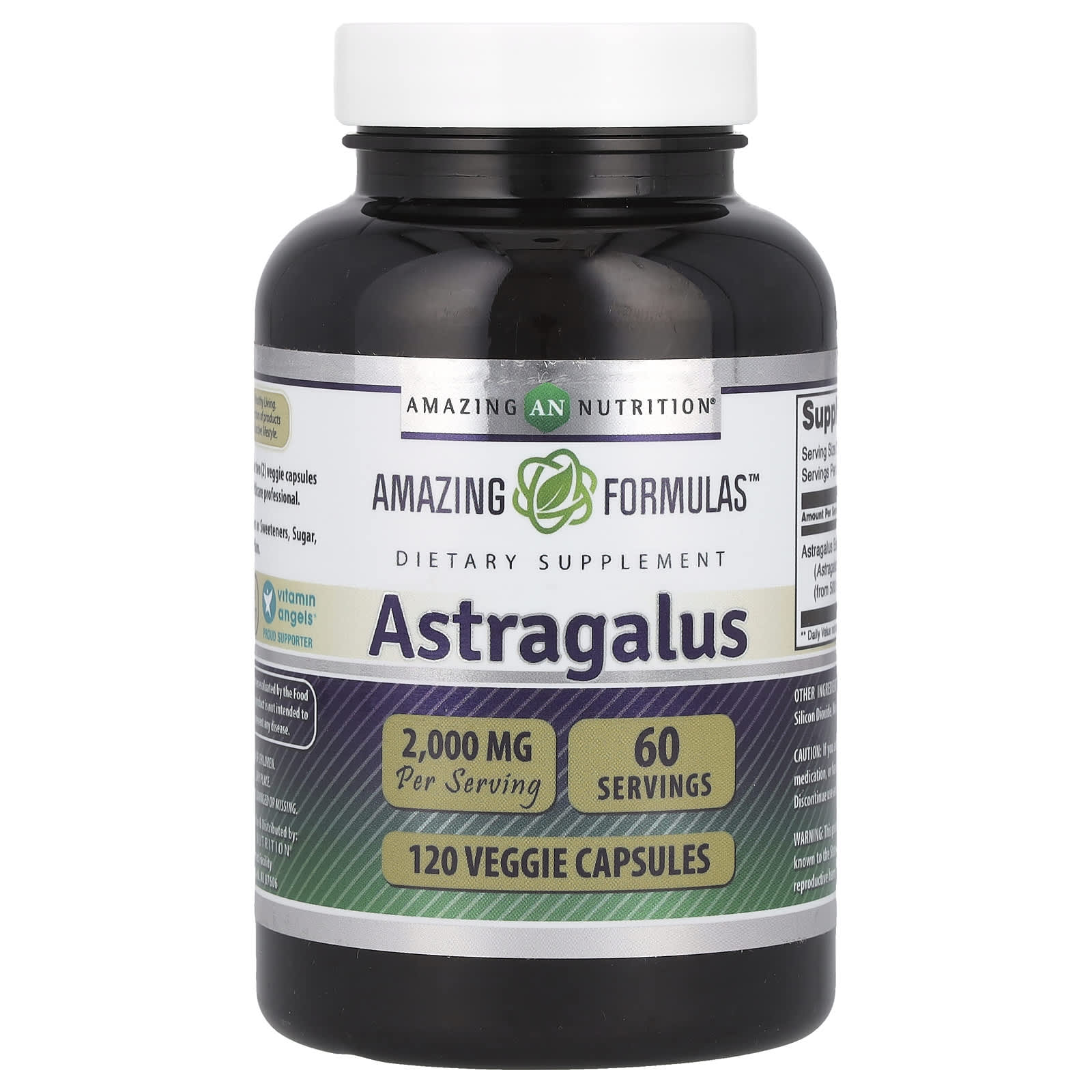 Amazing Nutrition, Astragalus, 120 Veggie Capsules (1,000 mg per Capsule)