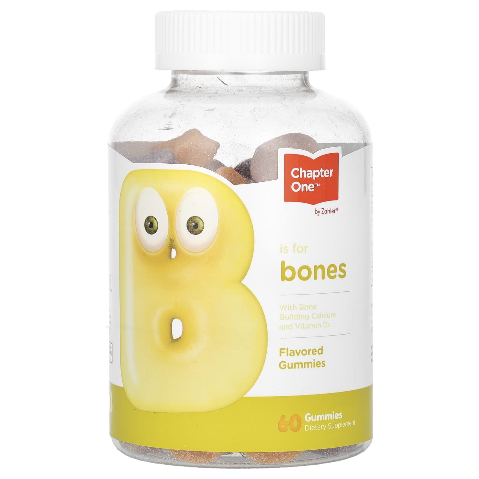 Chapter One, B is for Bones, Flavored, 60 Gummies