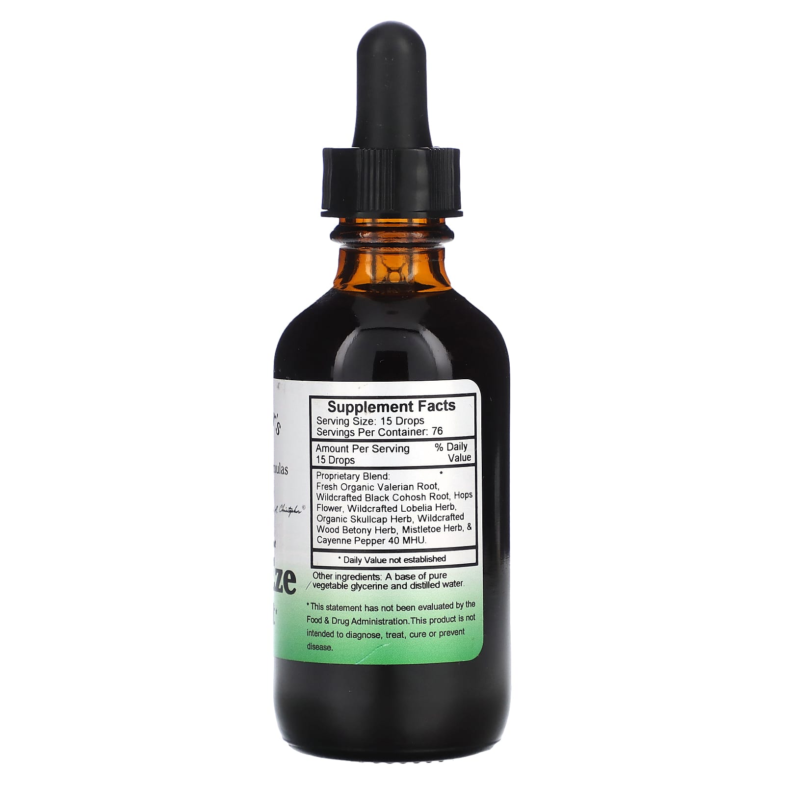 Christopher's Original Formulas, Relax-Eze Extract, 2 fl oz (59 ml)