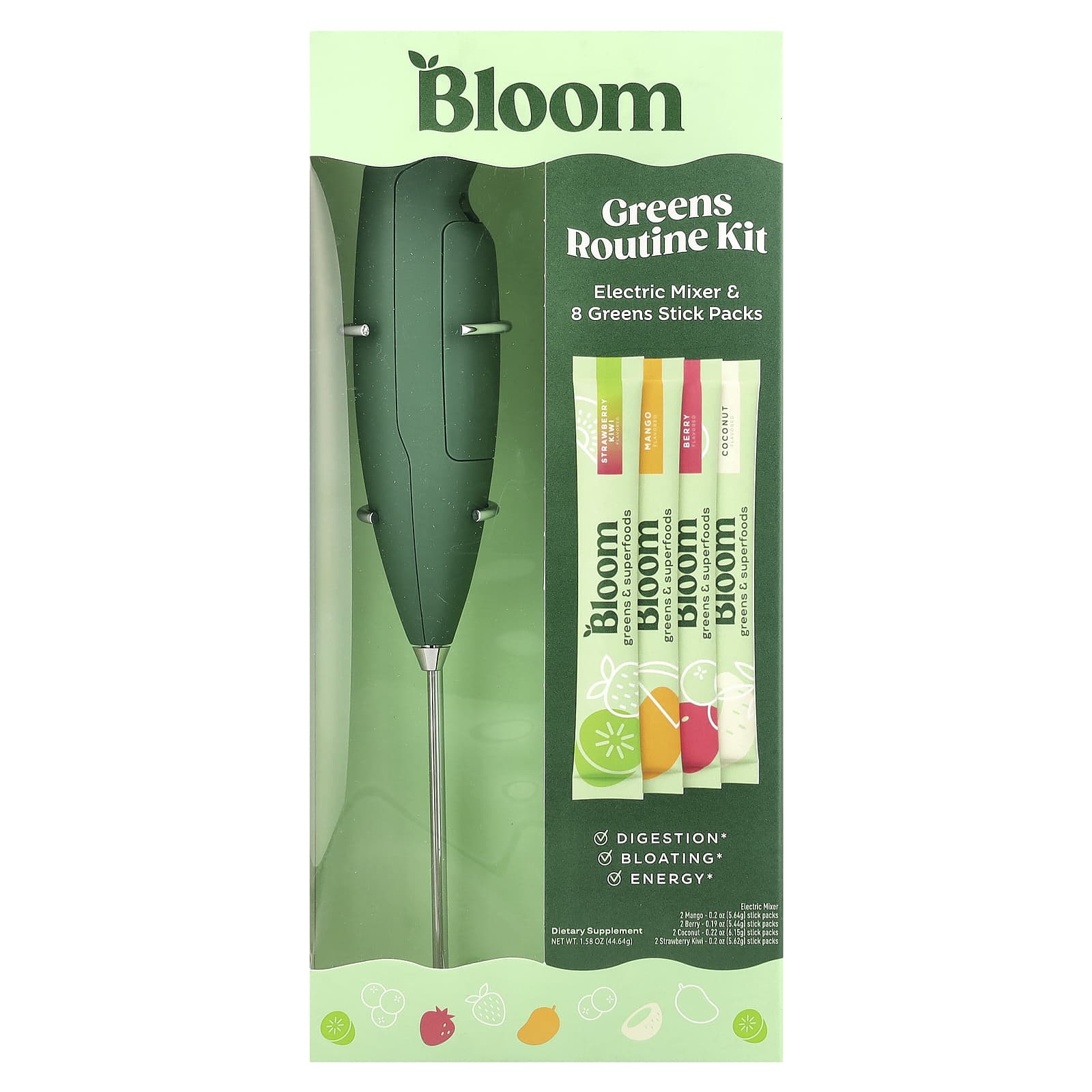 Bloom, Greens Routine Kit, 1 Kit