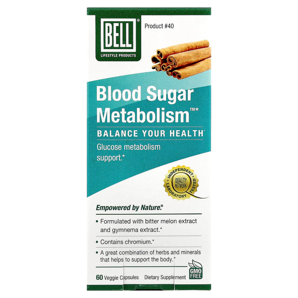 Bell Lifestyle, Blood Sugar Metabolism™, 60 Veggie Capsules