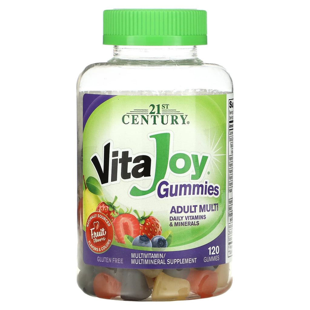 21st Century, VitaJoy® Adult Multivitamin Gummies, Fruit, 120 Gummies