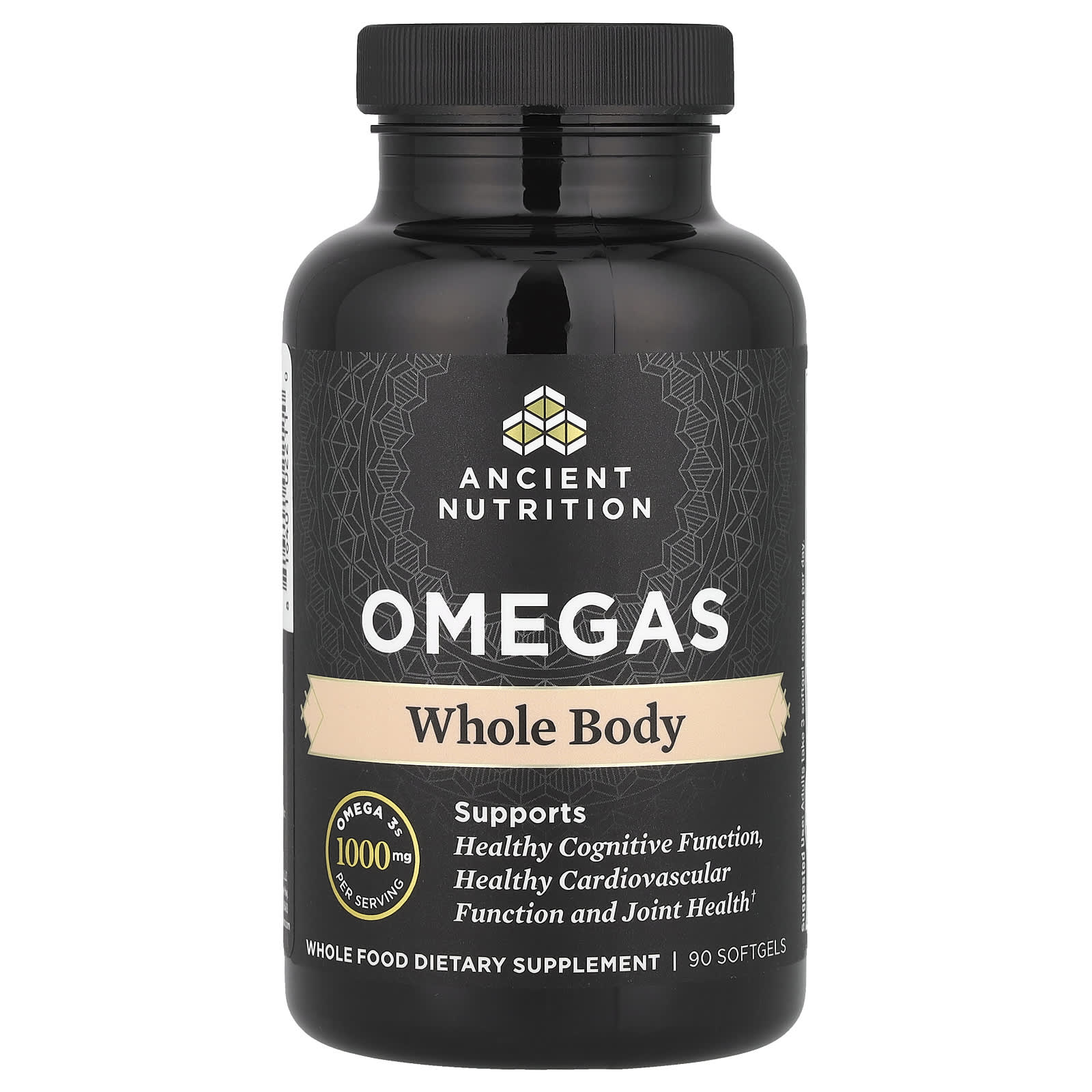 Ancient Nutrition, Omegas, Whole Body, 90 Softgels