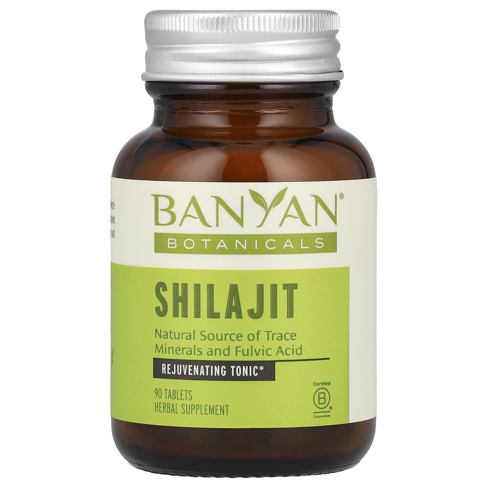 Banyan Botanicals, Shilajit, 90 Tablets (300 mg per Tablet)
