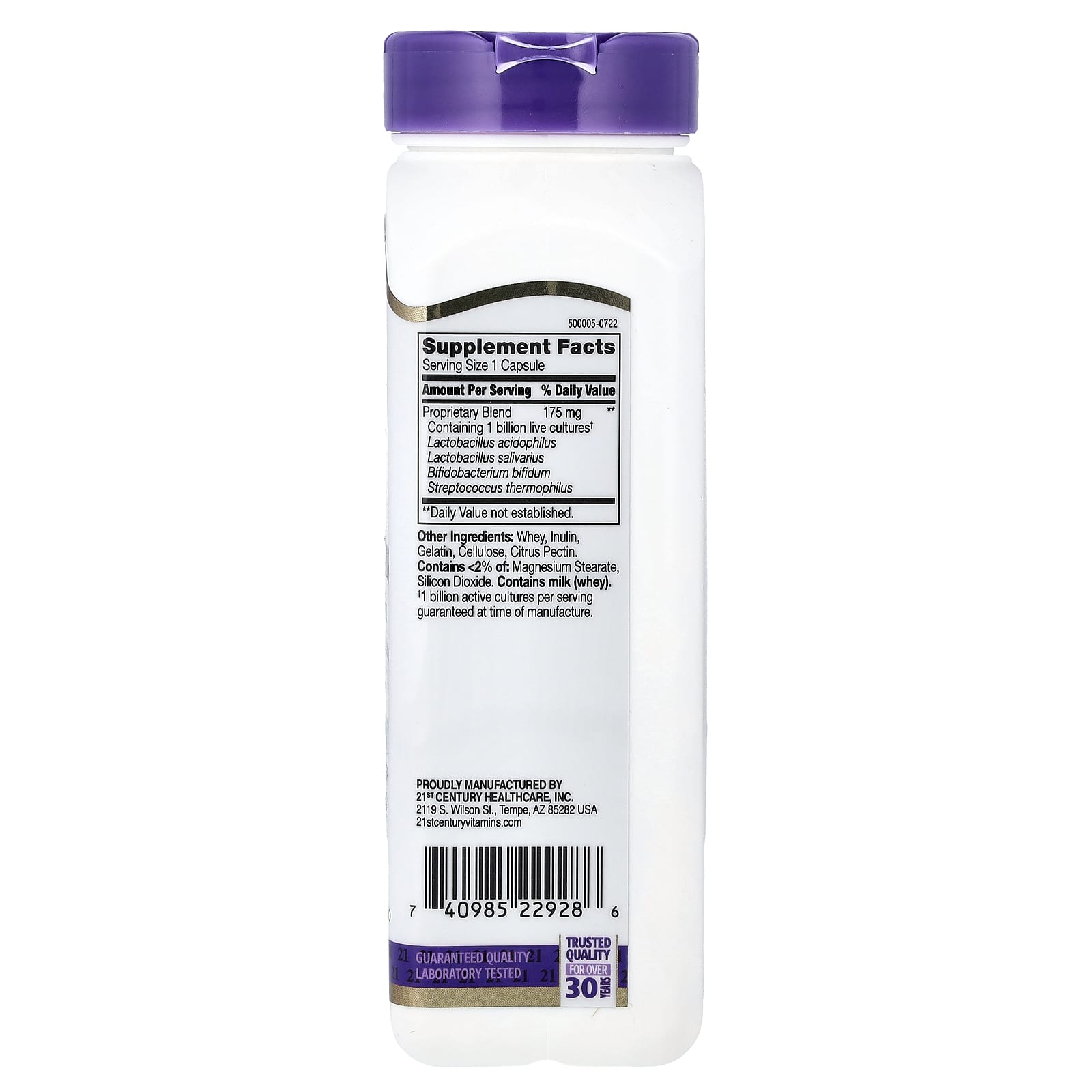 21st Century, Acidophilus Probiotic Blend, 150 Capsules