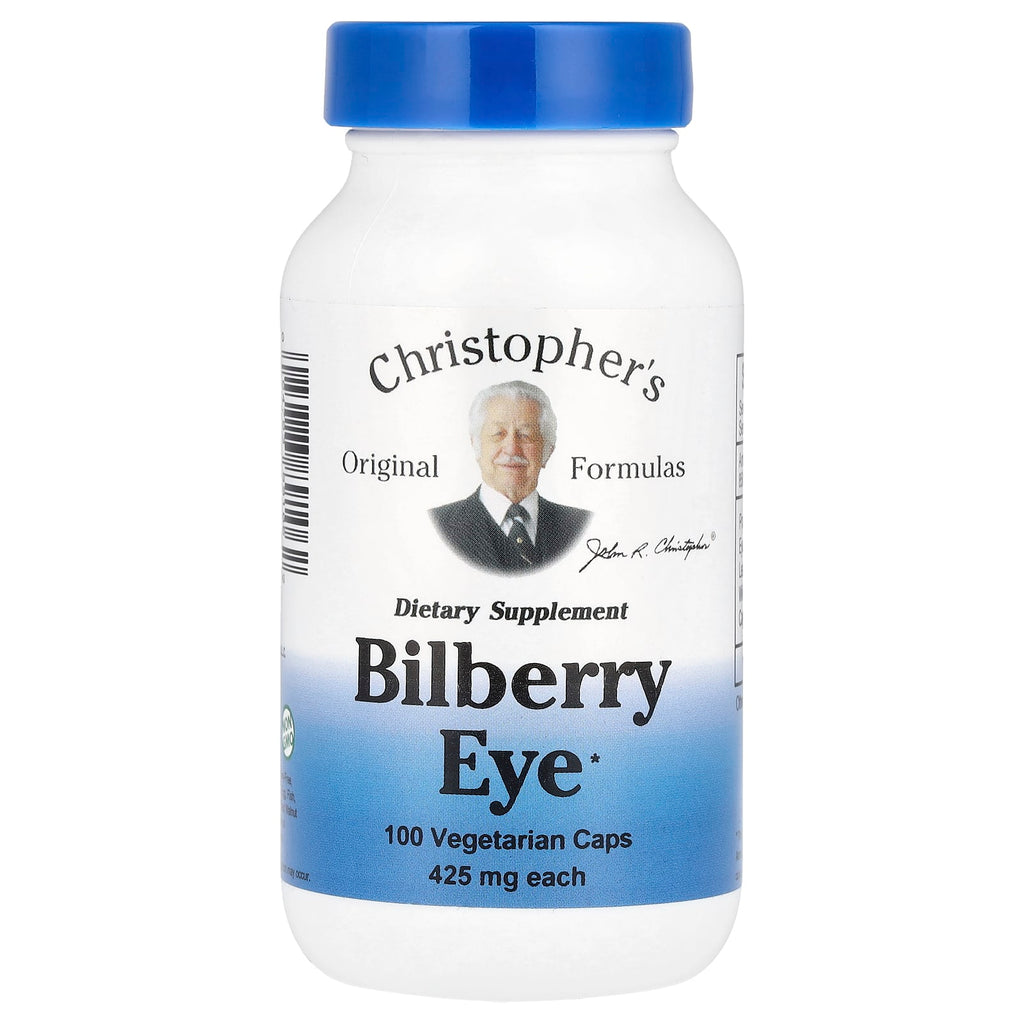 Christopher's Original Formulas, Bilberry Eye, 100 Vegetarian Caps