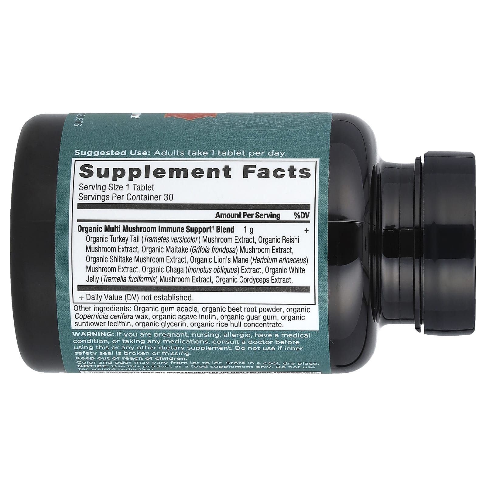 Ancient Nutrition, Multi Mushroom, 30 Tablets