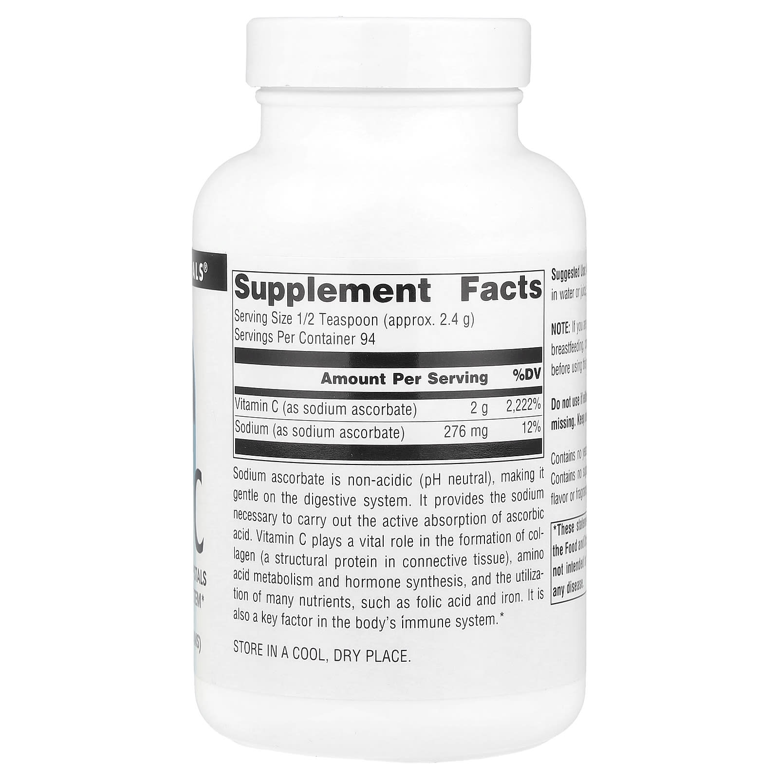 Source Naturals, Vitamin C, 8 oz (226.8 g)