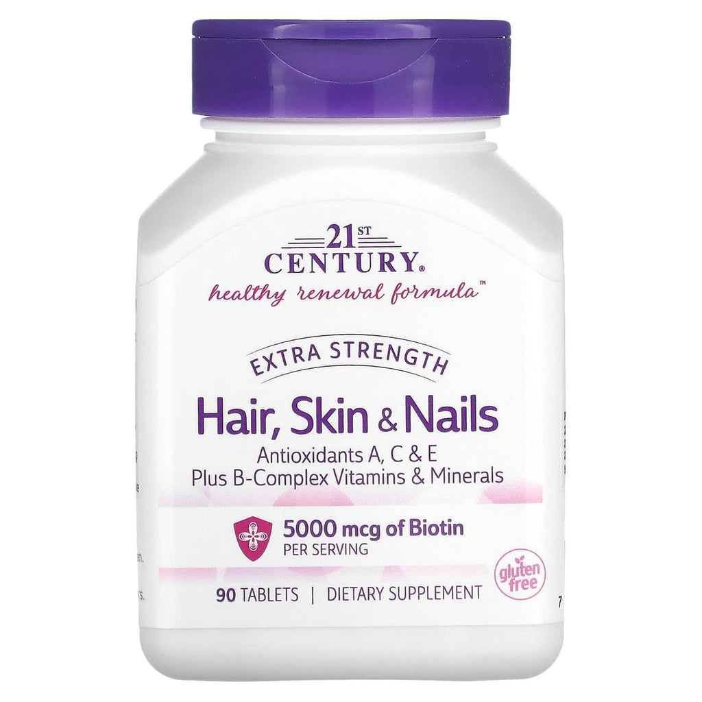 21st Century, Hair, Skin & Nails, 90 Tablets