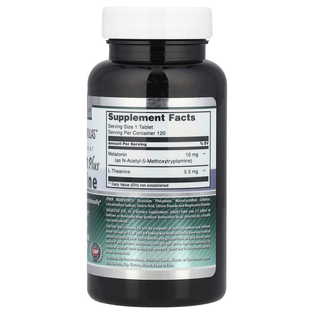 Amazing Nutrition, Melatonin Plus L-Theanine, 120 Tablets