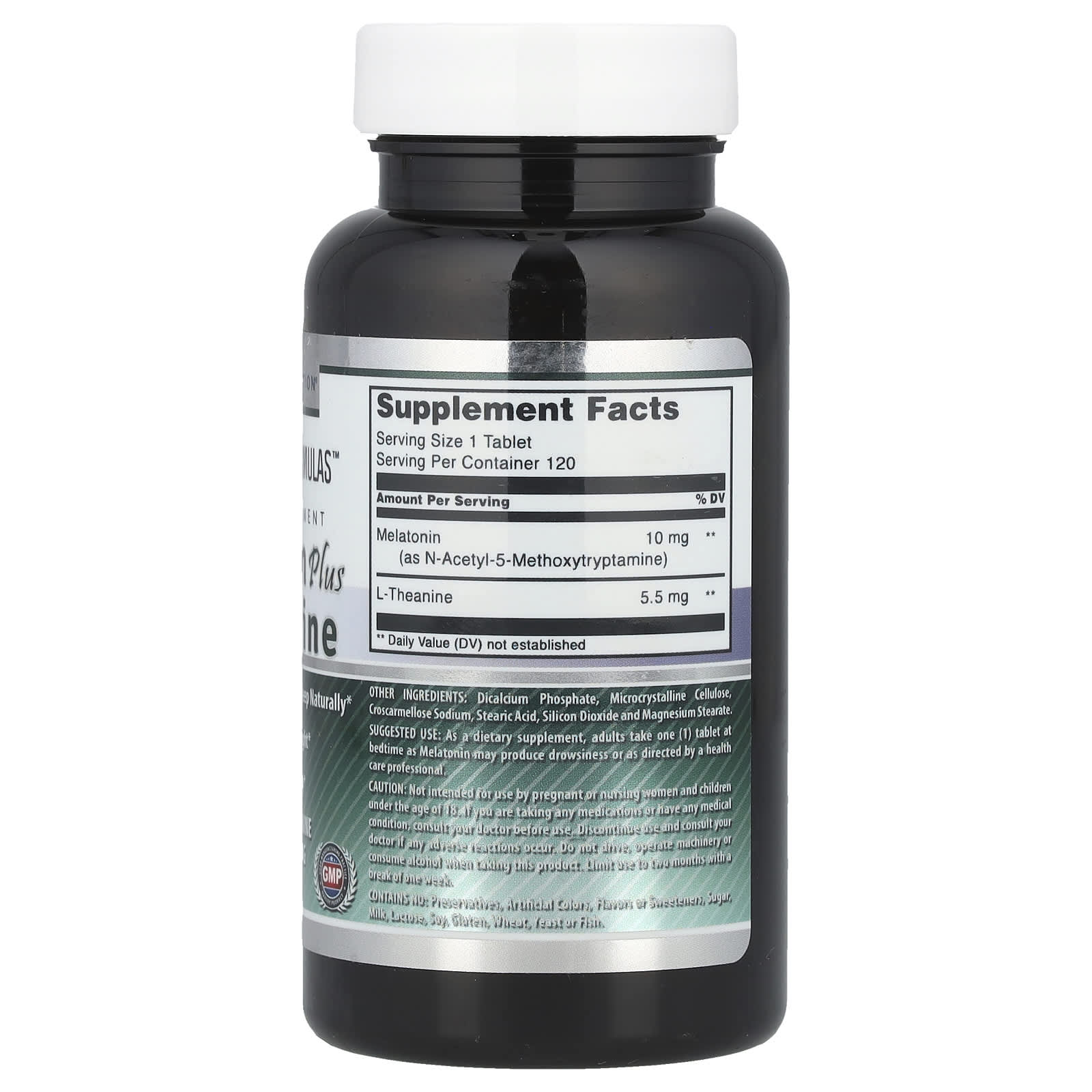 Amazing Nutrition, Melatonin Plus L-Theanine, 120 Tablets