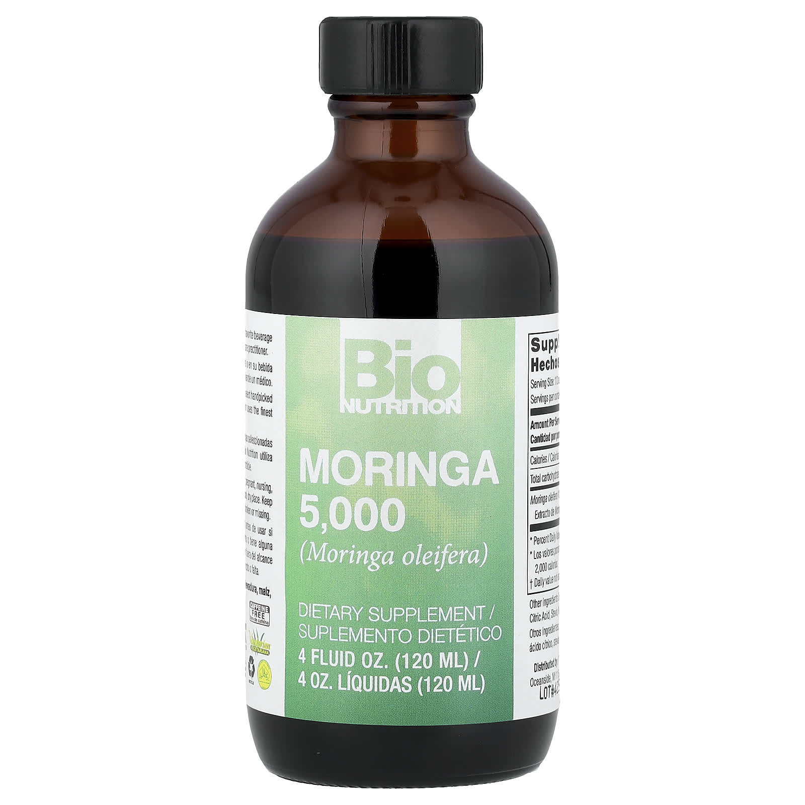 Bio Nutrition, Moringa 5,000, 4 fl oz (120 ml)