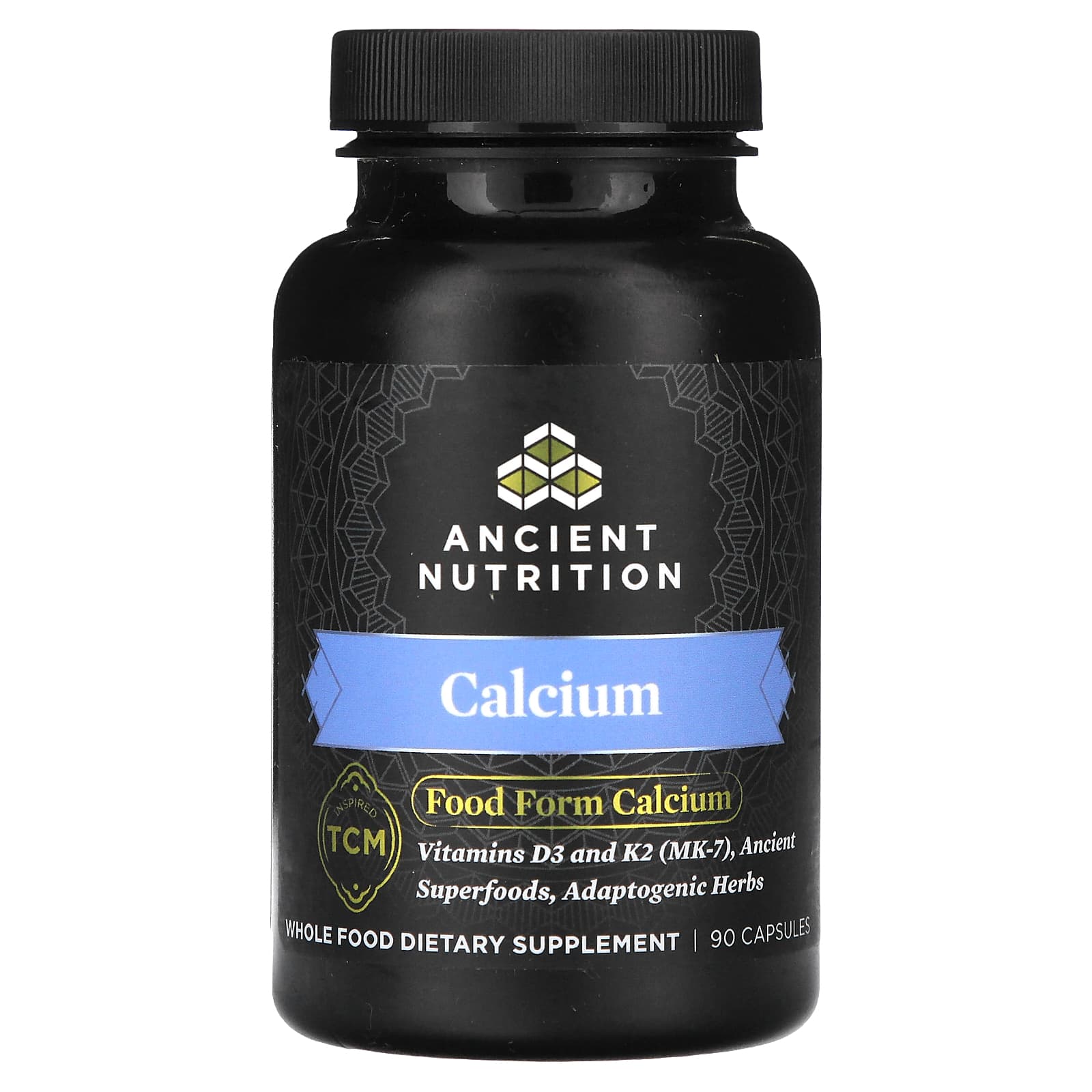 Ancient Nutrition, Calcium, 90 Capsules