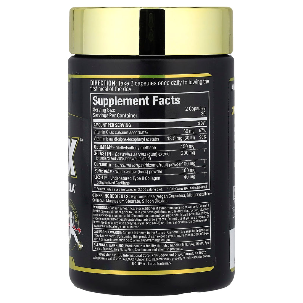 ALLMAX, ALLFLEX®, All-In-One Joint Formula, 60 Capsules