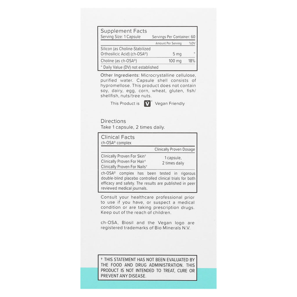 Biosil, Collagen Generator, 60 Original Capsules